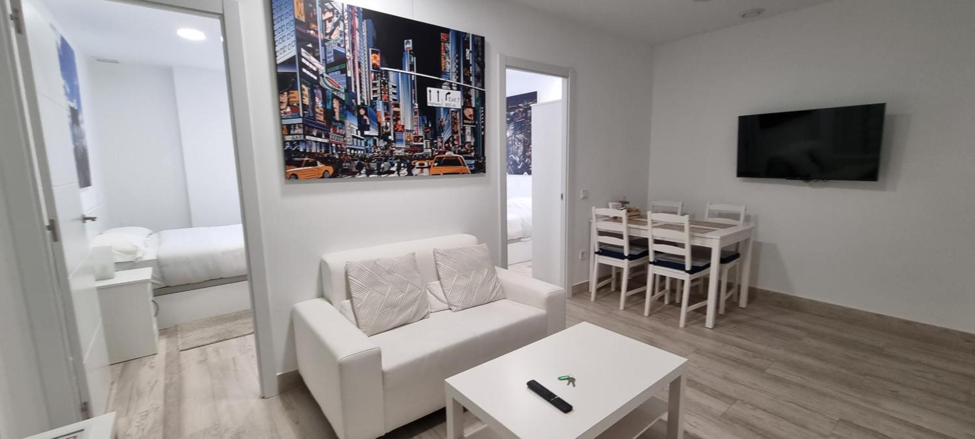Apartamentos Tanez Santurce A Madrid Exteriör bild